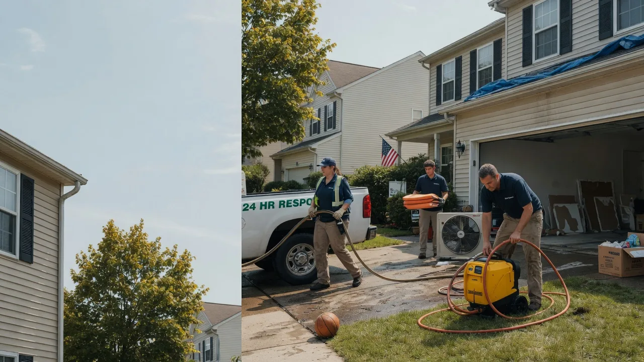 Emergency Water Damage Restoration in Sherrard, IL near me